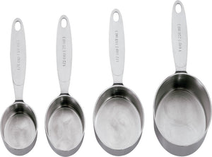 Cuisipro - 4 PC Stainless Steel Measuring Cups - 747141