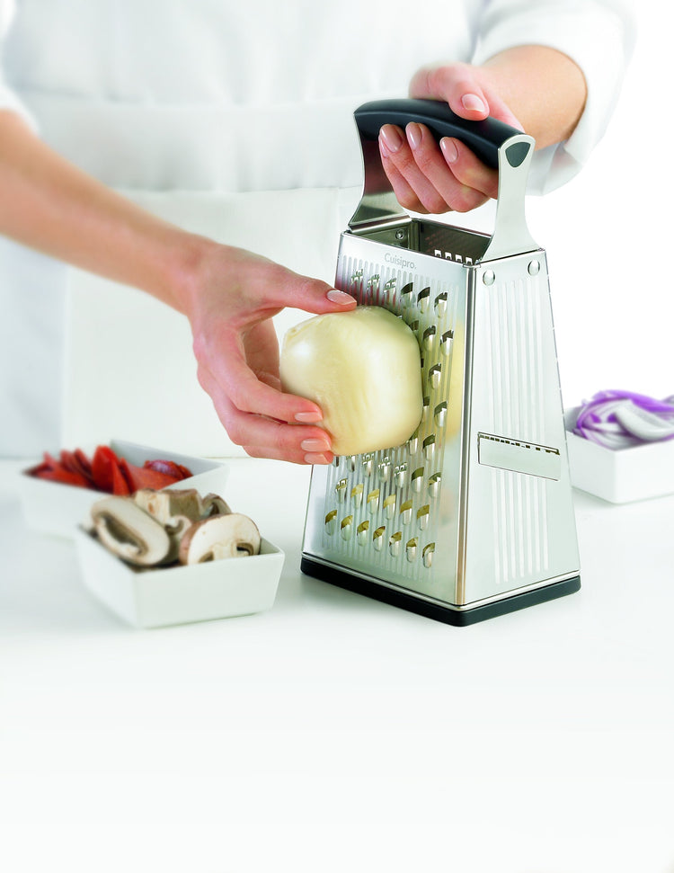 Cuisipro - 4-Sided Stainless Steel Box Grater - 746850