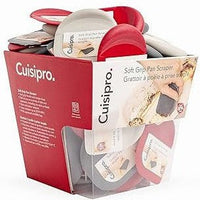 Cuisipro - 45 PC Nylon Soft Grip Pan Scrapper, Box of 45 - 746825