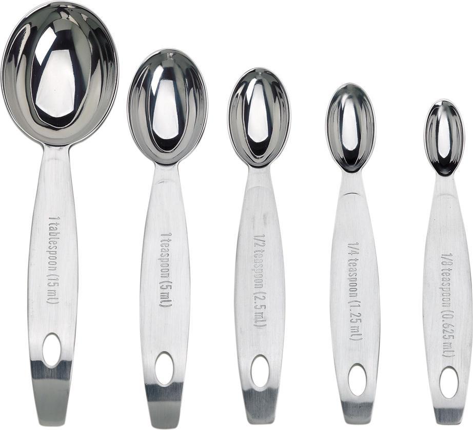 Cuisipro - 5 PC Stainless Steel Measuring Spoons - 747002