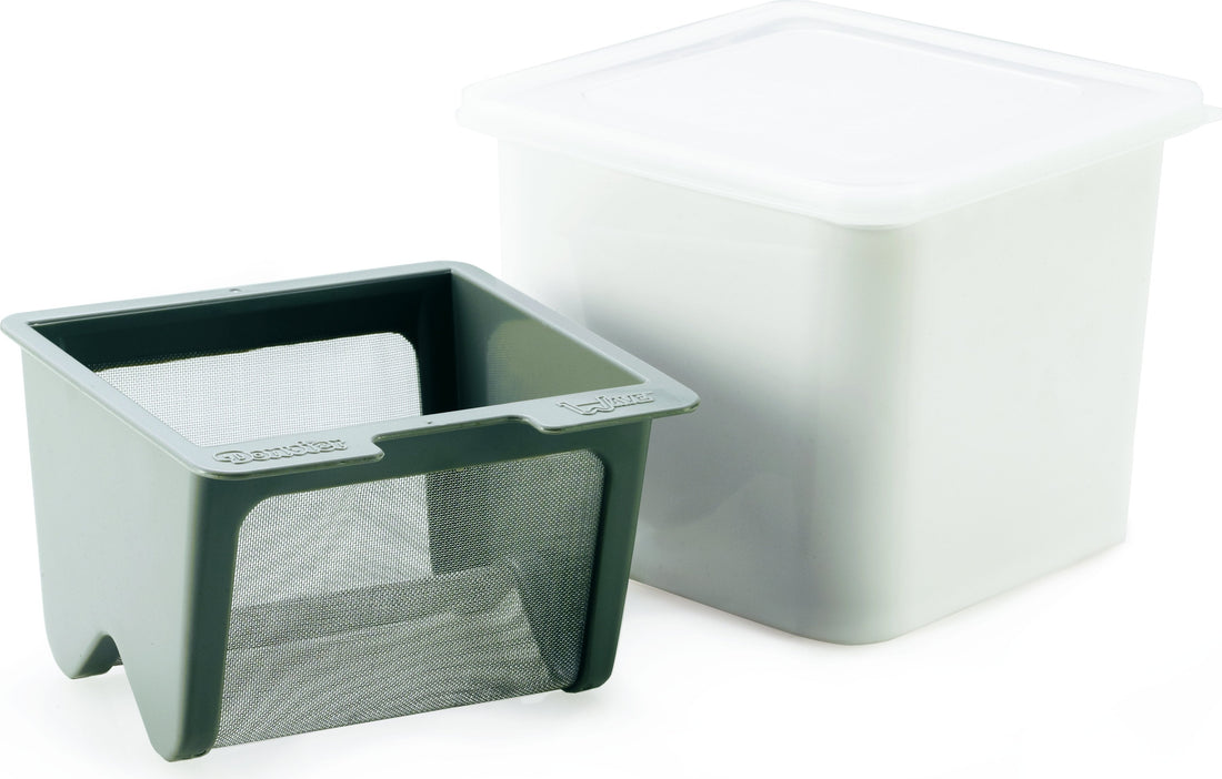 Cuisipro - 6" x 5.7" White Yogurt Cheese Maker - 837426