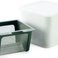 Cuisipro - 6" x 5.7" White Yogurt Cheese Maker - 837426