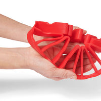 Cuisipro - 7.5"x7"x1" Silicone Red Dual Trivet Rack - 74792305