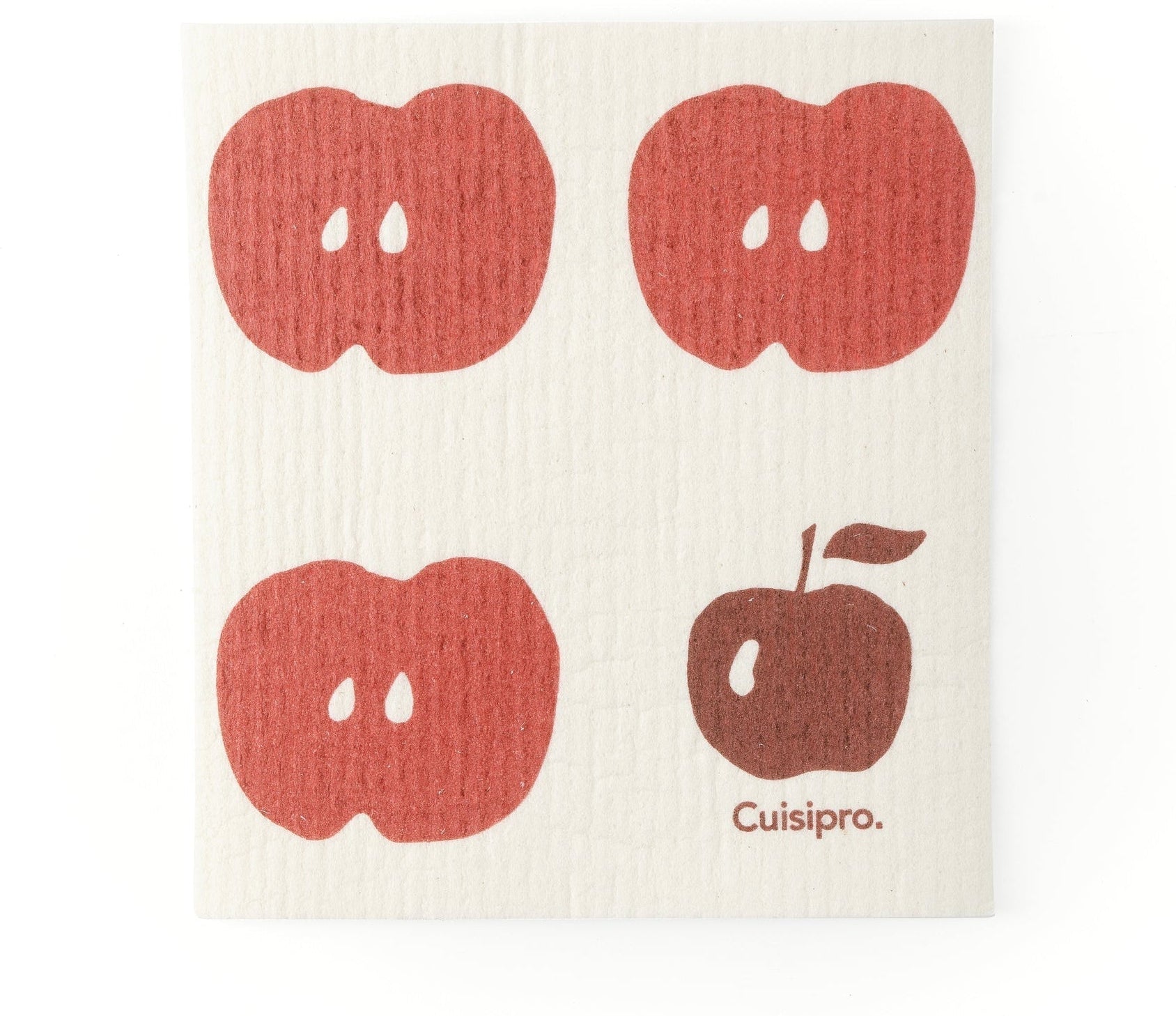 Cuisipro - 7.87" x 6.7" Apple All Purpose Eco-Cloth - 747940