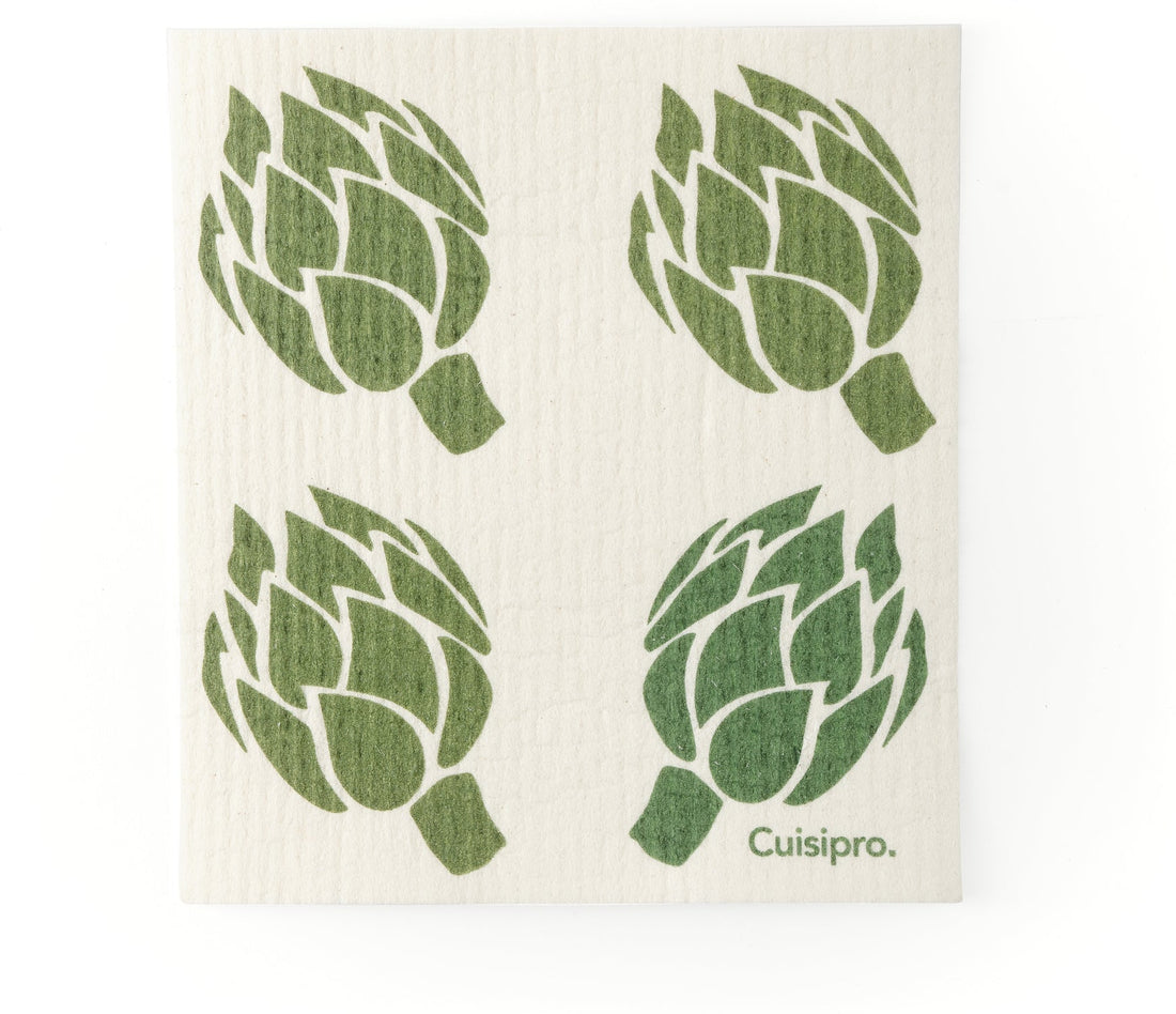Cuisipro - 7.87" x 6.7" Artichoke All Purpose Eco-Cloth - 747938