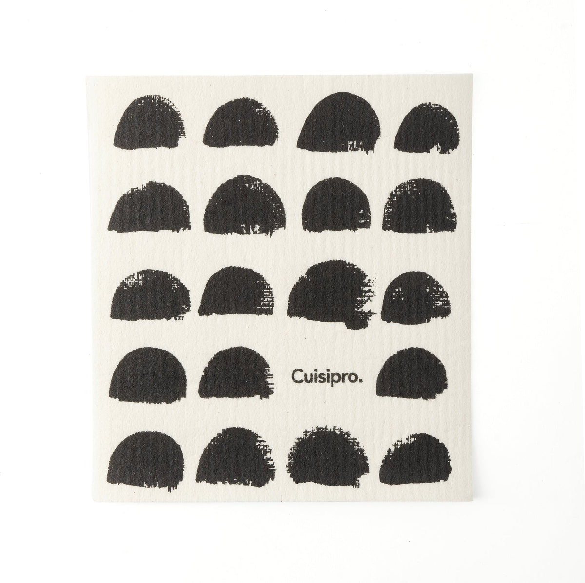 Cuisipro - 7.87" x 6.7" Black Dots All Purpose Eco-Cloth - 747945