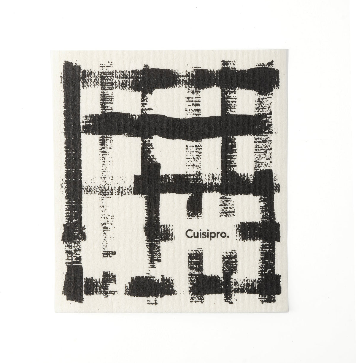 Cuisipro - 7.87" x 6.7" Black Stripe All Purpose Eco-Cloth - 747943