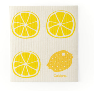 Cuisipro - 7.87" x 6.7" Lemon All Purpose Eco-Cloth - 747941