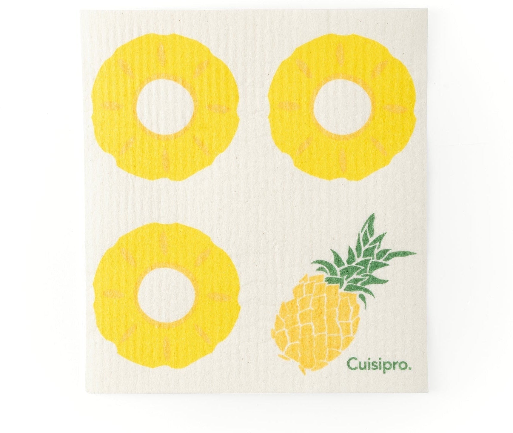 Cuisipro - 7.87" x 6.7" Pineapple All Purpose Eco-Cloth - 747939