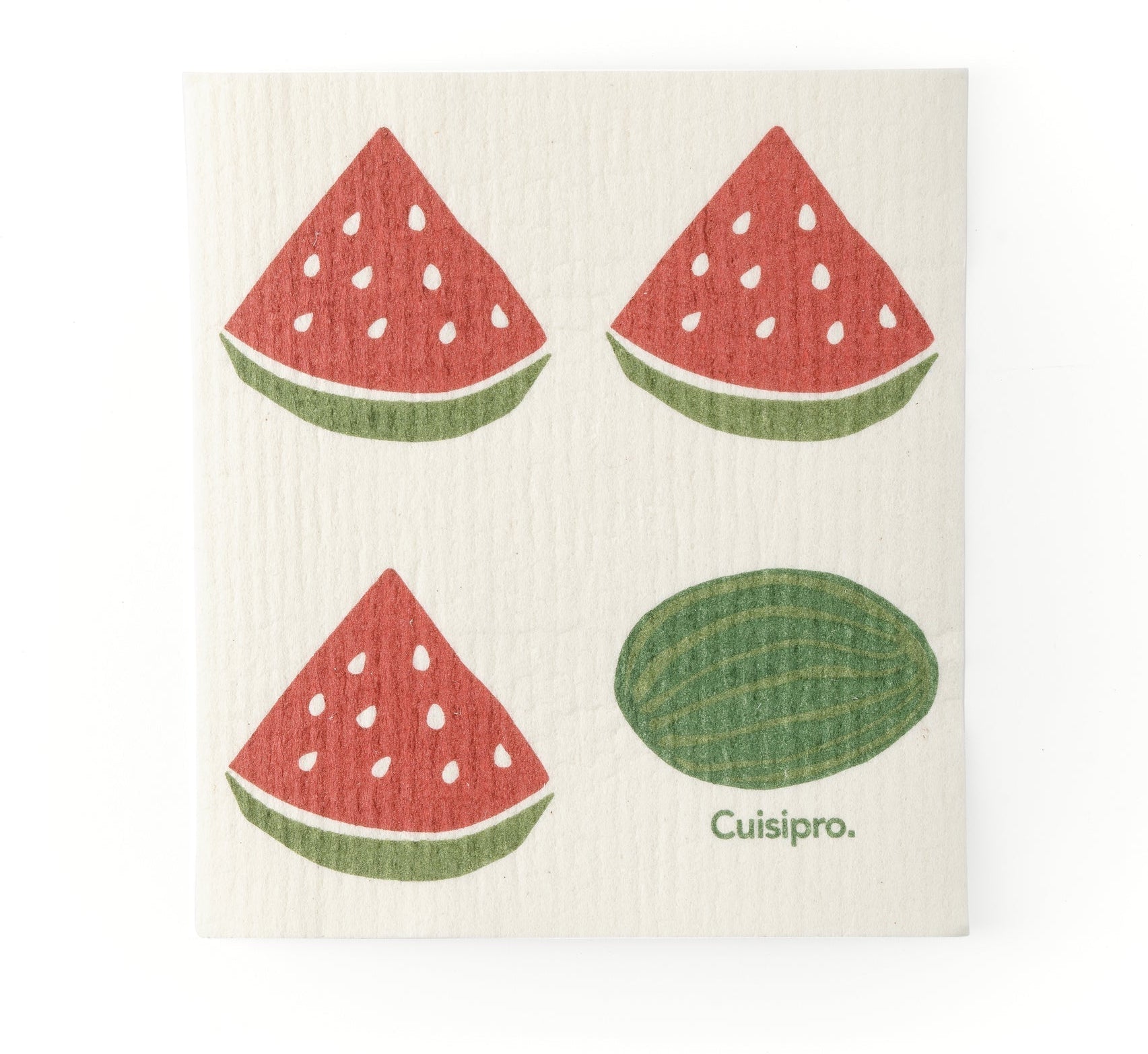Cuisipro - 7.87" x 6.7" Watermelon All Purpose Eco-Cloth - 747936