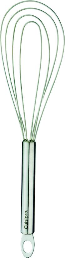 Cuisipro - 8" Frosted Silicone Flat Whisk (4 Wires) - 74696811