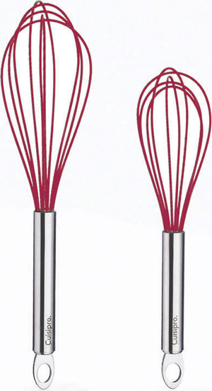 Cuisipro - 8" Red Silicone Egg Whisk (5 Wires) - 74698805