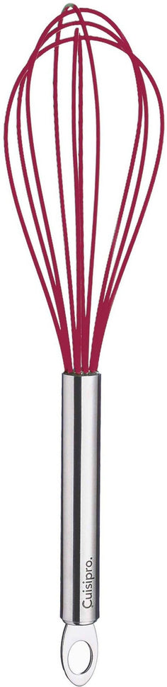 Cuisipro - 8" Red Silicone Egg Whisk (5 Wires) - 74698805