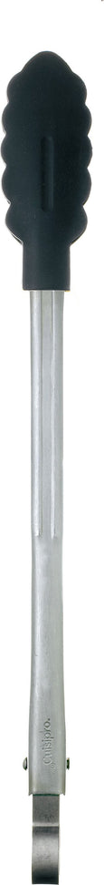 Cuisipro - 9.5" Black Silicone Locking Tongs - 74708602