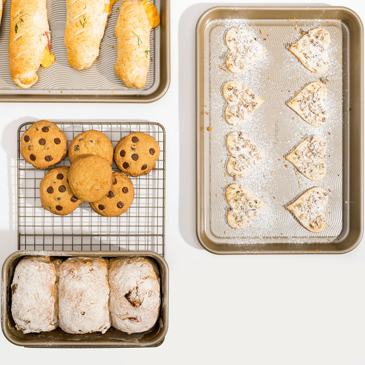 Cuisipro - 9.5" x 13.5" Carbon Steel Baking Sheet - 746276