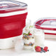 Cuisipro - 9.7"x11"x6" Red Collapsible Yogurt Maker - 74735505