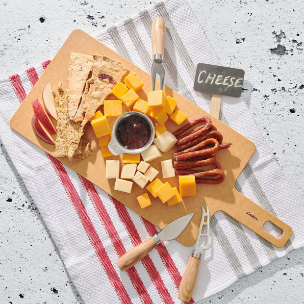 Cuisipro - Natural Fiber Wood Cutting Board with Handle - 791500