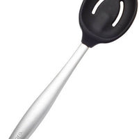 Cuisipro - Piccolo 8" Black Silicone Slotted Spoon - 74737702