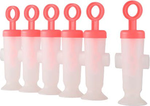 Cuisipro - Snap-Fit 2 Oz Coral Circle Pop Molds (Set Of 6) - 837464