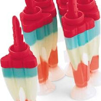 Cuisipro - Snap-Fit 2 Oz Red Rocket Pop Molds (Pack of 6) - 837455