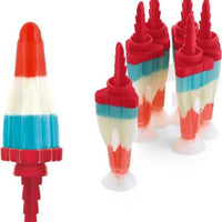 Cuisipro - Snap-Fit 2 Oz Red Rocket Pop Molds (Pack of 6) - 837455