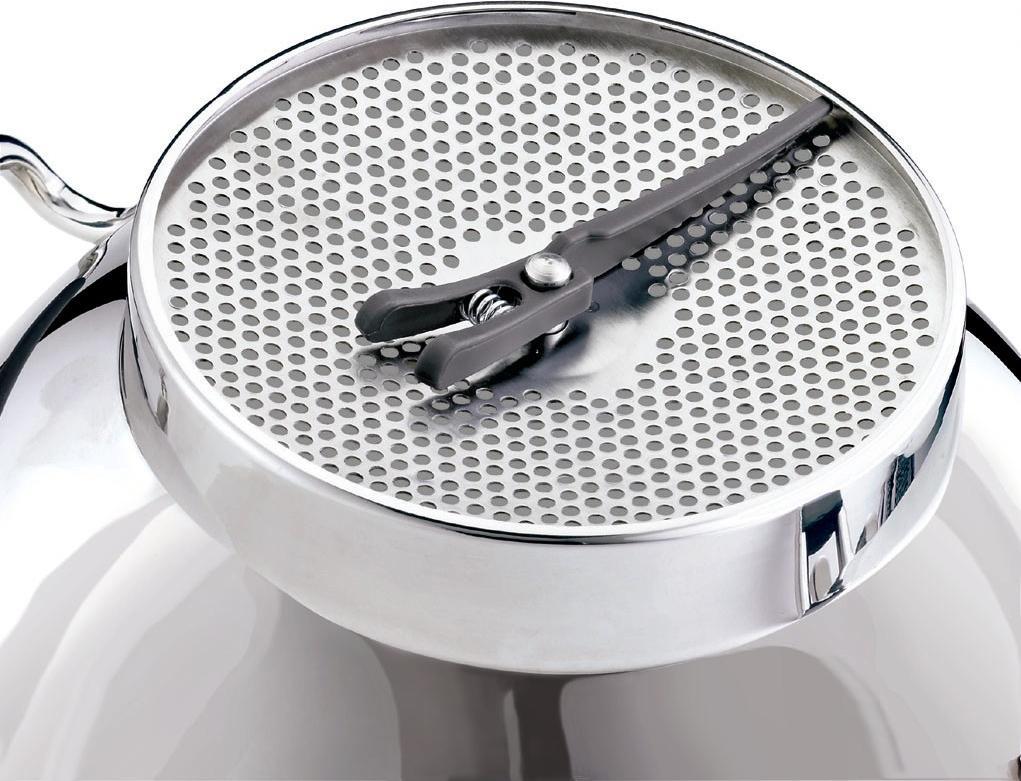 Cuisipro - Stainless Steel Deluxe Food Mill with 3 Disks - 746479