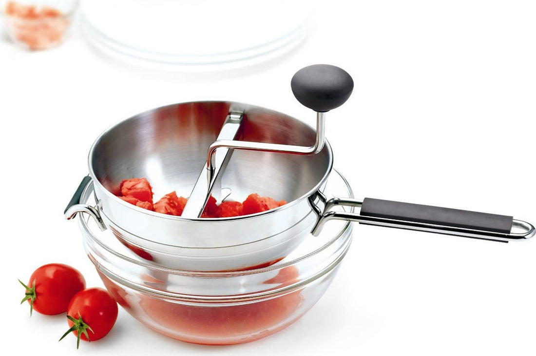 Cuisipro - Stainless Steel Deluxe Food Mill with 3 Disks - 746479