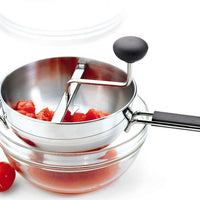 Cuisipro - Stainless Steel Deluxe Food Mill with 3 Disks - 746479