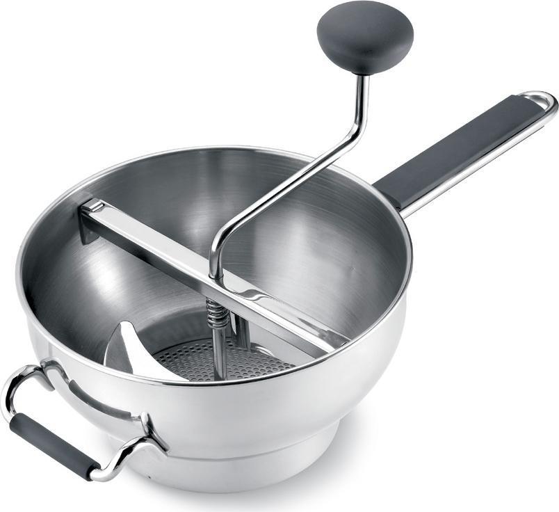 Cuisipro - Stainless Steel Deluxe Food Mill with 3 Disks - 746479