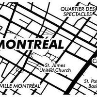 Cuisivin - 10.8 Oz Montreal Map Whisky Glass, Pack of 6 - 8470MONT.BK