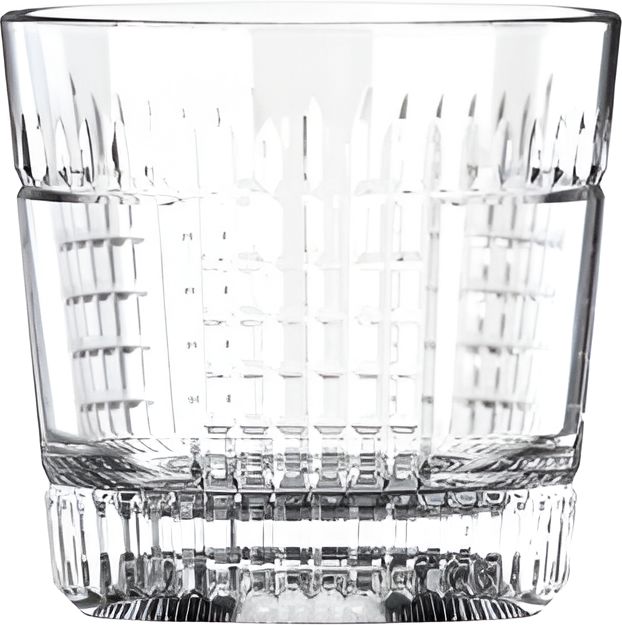 Cuisivin - 12 Oz Glassware Matter Fix Double Rock Cocktail Glass, Pack of 6 BB - 8825