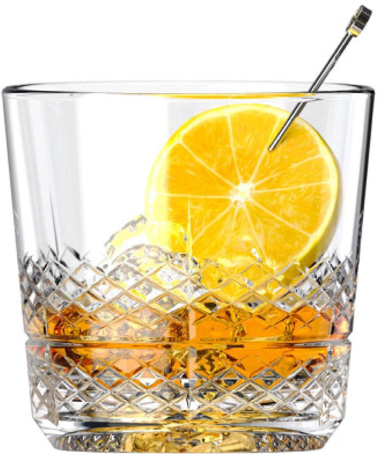 Cuisivin - 12 Oz Glassware Matter Fresh Double Rock Cocktail Glass, Pack of 6 BB - 8827