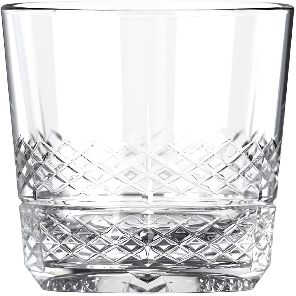 Cuisivin - 12 Oz Glassware Matter Fresh Double Rock Cocktail Glass, Pack of 6 BB - 8827