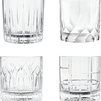 Cuisivin - 12.25 oz 4 DOF Glendale Whiskey Glass Set, Pack of 4 - 8380