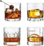 Cuisivin - 12.25 oz 4 DOF Glendale Whiskey Glass Set, Pack of 4 - 8380