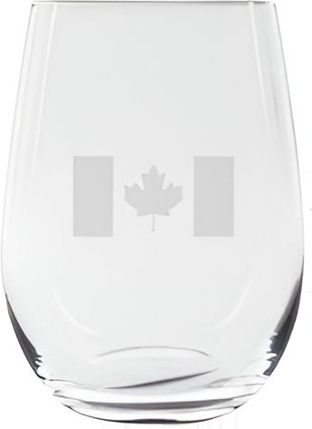 Cuisivin - 12.85 oz Canada Stemless Wine Glass, Pack of 6 - 8505CAN