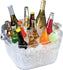 Cuisivin - 14 Liters Clear Chill Beverage Party Tub - 5905