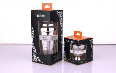 Cuisivin - 14 Oz Bel-Air Stainless Steel Measured Cocktail Shaker (414ml ) - 6070