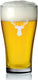 Cuisivin - 15 oz Stag Print Beer Glass, Pack of 6 - 8802ANM.STAG