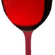 Cuisivin - 15.25 Oz Velour Red Stem Wine Glass, Set Of 2 - 8462VRD
