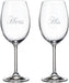 Cuisivin - 15.25 oz His & Hers Wine Glass, Pack of 2 - 8462HH