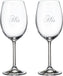 Cuisivin - 15.25 oz His & His Red Wine Glasses, Pack of 2 - 8462HIS