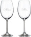 Cuisivin - 15.25 oz Mr. & Mrs. Wine Glass, Pack of 2 - 8462MM