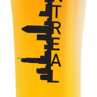 Cuisivin - 16.9 Oz Skyline Montreal Beer Glass - 8621MONT