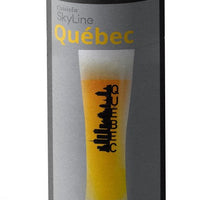 Cuisivin - 16.9 Oz Skyline Quebec Beer Glass with Tube - 8621QUE