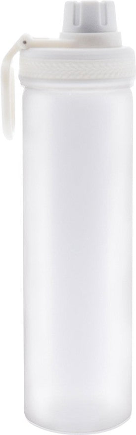 Cuisivin - 18.5 Oz PuroAqua Glass Water Frosted Bottle - (550ml/) - 8140