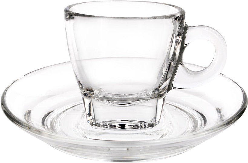 Cuisivin - 2.5 oz Cuisivin Caffe Espresso, Pack of 2 Cups & 2 Saucers - 8700
