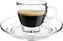 Cuisivin - 2.5 oz Cuisivin Caffe Espresso, Pack of 2 Cups & 2 Saucers - 8700
