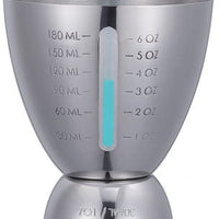 Cuisivin - 6 oz Bel-Air Stainless Steel Measured Double Jigger - GB - 6071
