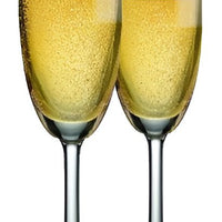 Cuisivin - 7.5 oz 25th Anniversary Flute Glass, Pack of 2 - 8465AN25